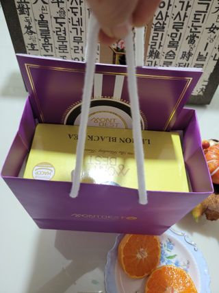 몽베스트 위드더 블랜딩 하우스 _레몬 블랙티 — 5점을 준 리뷰어가 2022년 12월 올린 사용 사진