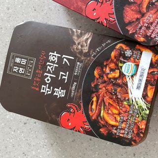자연풍미 문어직화볶음 3종 (불고기, 불곱창, 치즈불닭) — 5점을 준 리뷰어가 2022년 8월 올린 사용 사진