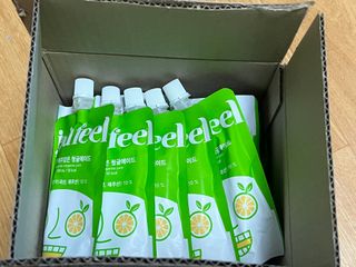 JEJUFEEL 풋풋한 제주담은 청귤에이드 — 5점을 준 리뷰어가 2022년 10월 올린 사용 사진