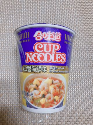 NISSIN 닛신 컵누들  4종 - 씨푸드오리지날, 씨푸드 스파이시, 씨푸드 커리, 씨푸드 XO소스 — 5점을 준 리뷰어가 2021년 12월 올린 사용 사진