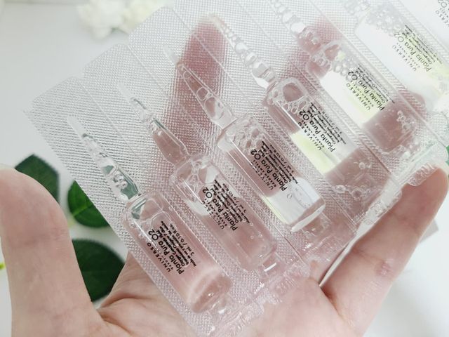 유니베르소 산소앰플 7일 집중케어 앰플 리뷰 사진
