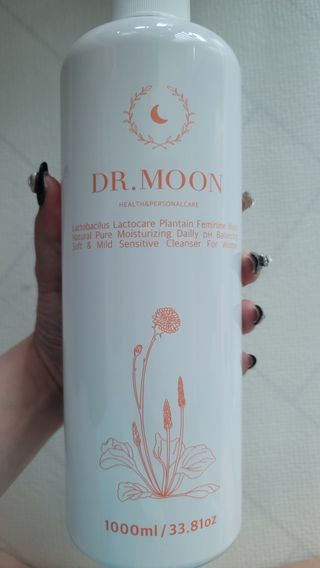 프리[닥터문] 유산균 락토케어 질경초 여성청결제 1000ml (젤타입) — 5점을 준 리뷰어가 2022년 6월 올린 사용 사진