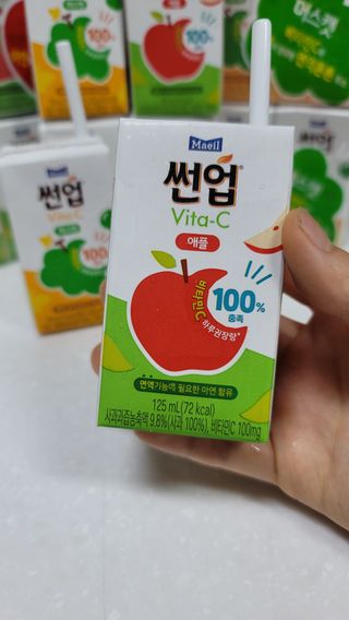 썬업비타씨 썬업 Vita-C — 5점을 준 리뷰어가 2021년 6월 올린 사용 사진