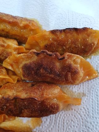 한만두 진한 해물맛 짬뽕만두 1kg — 3점을 준 리뷰어가 2021년 4월 올린 사용 사진