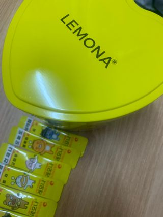 맛있는 비타민 습관 레모나 카카오프렌즈 에디션 — 5점을 준 리뷰어가 2021년 12월 올린 사용 사진