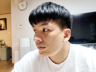 아이디플라코스메틱 아이디 페이스핏 마이너스 밴드 v2 — 5점을 준 리뷰어가 2021년 5월 올린 사용 사진