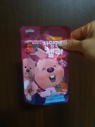 [팔도] 잔망루피젤리 믹스베리맛 42g 8개 — 5점을 준 리뷰어가 2022년 1월 올린 사용 사진