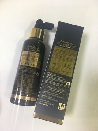 썸헤어 / SUMHAIR 썸헤어 써밋 안티 헤어로스 토닉 — 4.5점을 준 리뷰어가 2021년 5월 올린 사용 사진
