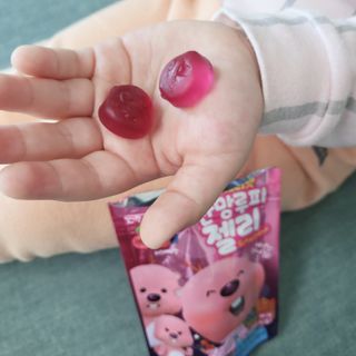 [팔도] 잔망루피젤리 믹스베리맛 42g 8개 — 5점을 준 리뷰어가 2022년 1월 올린 사용 사진