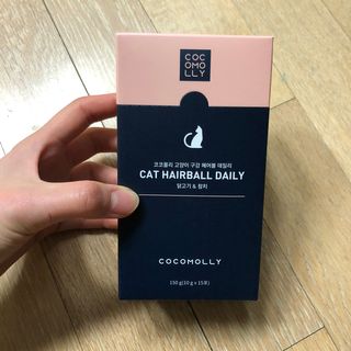 코코몰리 고양이 구강• 헤어볼 데일리 /신장• 요로 데일리 — 5점을 준 리뷰어가 2021년 1월 올린 사용 사진