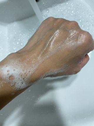 블랙페블 올인원 워시 마그네틱 웨이브 500ml — 4.5점을 준 리뷰어가 2021년 6월 올린 사용 사진