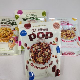 오!그래놀라팝 현미아몬드 — 4점을 준 리뷰어가 2022년 4월 올린 사용 사진