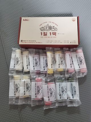 [푸디푸디] 1일1떡!  가래떡 낱개포장 아침식사 식사대용! 7종 세트 혼합 (1BOX=14개입) — 5점을 준 리뷰어가 2022년 4월 올린 사용 사진
