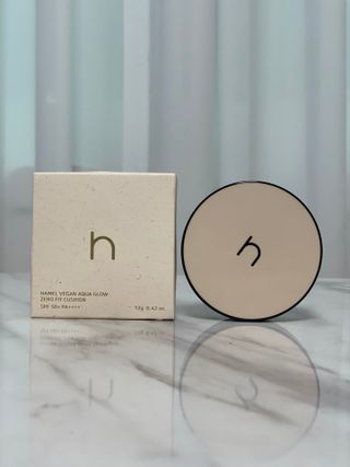 하멜 비건 아쿠아 글로우 제로핏 쿠션 — 5점을 준 리뷰어가 2022년 8월 올린 사용 사진