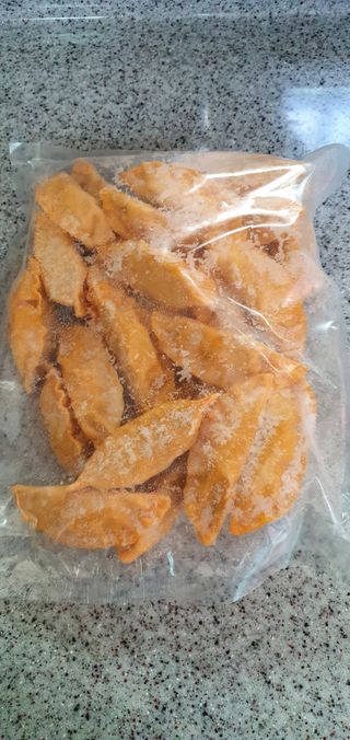 한만두 진한 해물맛 짬뽕만두 1kg — 5점을 준 리뷰어가 2021년 4월 올린 사용 사진