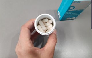메디타민 인체유래 비피더스 포스트 프로바이오틱스 — 4.5점을 준 리뷰어가 2021년 4월 올린 사용 사진