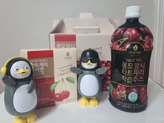 자연에온 몽모랑시 타트체리 3종 세트 구성 - 저분자콜라겐젤리, NFC 착즙주스 — 5점을 준 리뷰어가 2021년 7월 올린 사용 사진