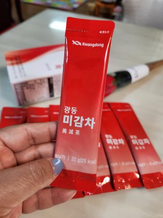 광동생활건강 MF[광동]가벼운 하루 시작✨ 광동 미감차 15포 1박스 — 5점을 준 리뷰어가 2024년 5월 올린 사용 사진