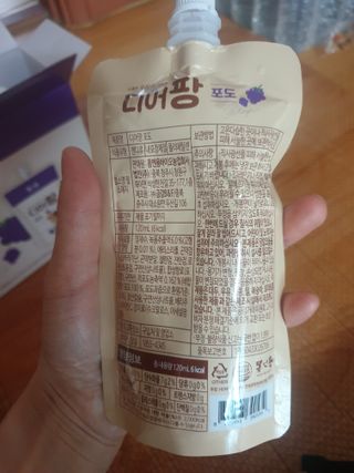 [몸엔용] 우리 아이 건강간식, 달콤한 녹용곤약젤리 디어팡 4종 — 5점을 준 리뷰어가 2021년 8월 올린 사용 사진