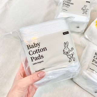 디어엘로디 프리미엄 유기농 유아 솜티슈 40매 3Pack +60매 1Pack 혼합형 — 5점을 준 리뷰어가 2021년 4월 올린 사용 사진