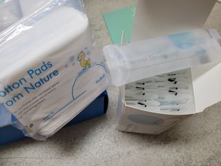 설랩수앤슈, 직접 만들어 쓰는 아기 물티슈 — 5점을 준 리뷰어가 2021년 11월 올린 사용 사진