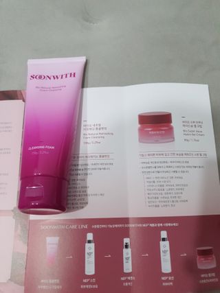 SOONWITH 바이오 내추럴 리프레싱 폼클렌징 — 5점을 준 리뷰어가 2021년 3월 올린 사용 사진