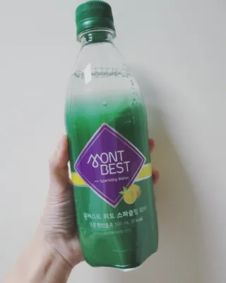 몽베스트 Montbest with Sparkling water Lemon OR Lime 20병(랜덤) — 5점을 준 리뷰어가 2021년 10월 올린 사용 사진