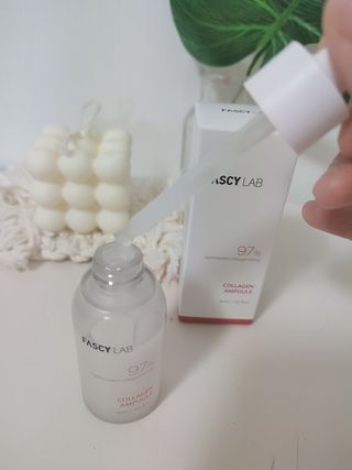 파시랩 콜라겐 앰플 — 4점을 준 리뷰어가 2021년 6월 올린 사용 사진