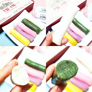 푸디푸디 1일1떡  가래떡 낱개포장 아침식사 식사대용 7종 세트 혼합 (14개입) — 리뷰어가 2022년 6월 올린 사용 사진