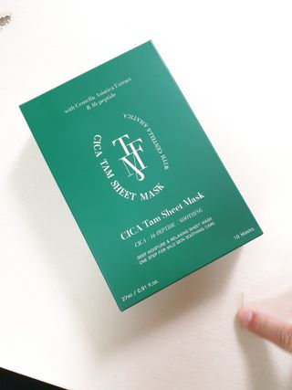 타포미 시카 탐 시트 마스크 27ml — 5점을 준 리뷰어가 2023년 2월 올린 사용 사진