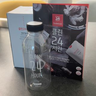 클린24시간 1BOX(5포) + 전용보틀(500ml) — 5점을 준 리뷰어가 2022년 10월 올린 사용 사진