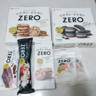 ZERO (초콜릿 칩 쿠키, 카카오 케이크, 후르츠 젤리, 아이스 콜라, 아이스 초코바) — 4점을 준 리뷰어가 2022년 6월 올린 사용 사진