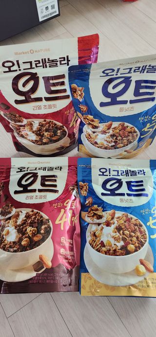 마켓오네이처 오!그래놀라 오트 — 5점을 준 리뷰어가 2024년 4월 올린 사용 사진