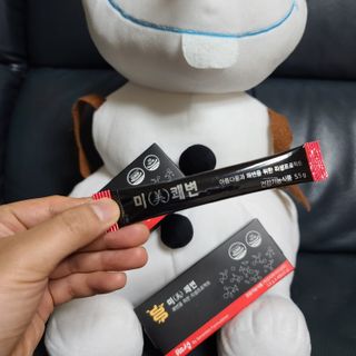 새롬바이오 리생 [미쾌변] 차전자피 식이섬유 건강기능식품 3팩 — 5점을 준 리뷰어가 2021년 6월 올린 사용 사진