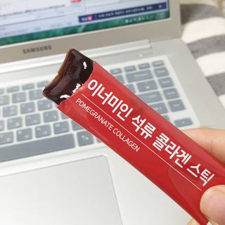 이너미인 석류 콜라겐 스틱 — 4점을 준 리뷰어가 2021년 1월 올린 사용 사진