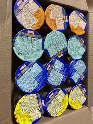 NISSIN 닛신 컵누들  4종 - 씨푸드오리지날, 씨푸드 스파이시, 씨푸드 커리, 씨푸드 XO소스 — 5점을 준 리뷰어가 2022년 4월 올린 사용 사진