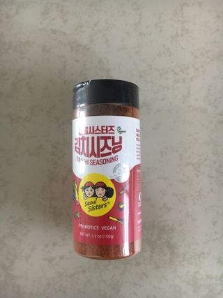 [서울시스터즈] 김치시즈닝 국내 최초 뿌려먹는 김치파우더 100g 1개+ 신제품 김치스낵 90g 2개 — 5점을 준 리뷰어가 2021년 8월 올린 사용 사진