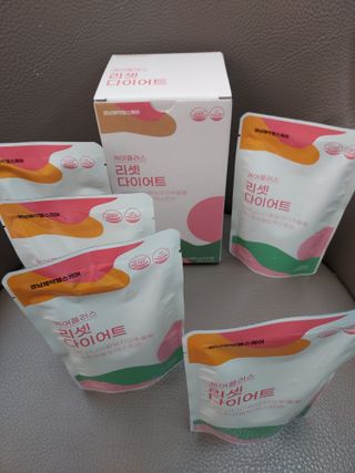 [경남제약헬스케어] 케어플러스 리셋 다이어트 청포도맛 100ml X 5포 (5일분) — 5점을 준 리뷰어가 2023년 4월 올린 사용 사진