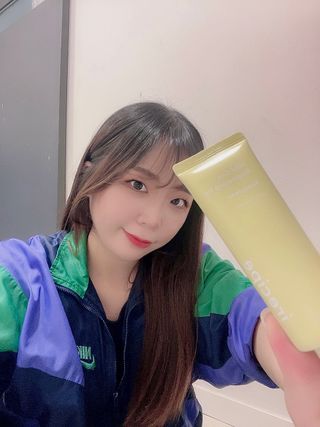 아이레시피 마일드시카 브라이트닝 업 선스크린 SPF50+ PA++++ — 5점을 준 리뷰어가 2023년 6월 올린 사용 사진