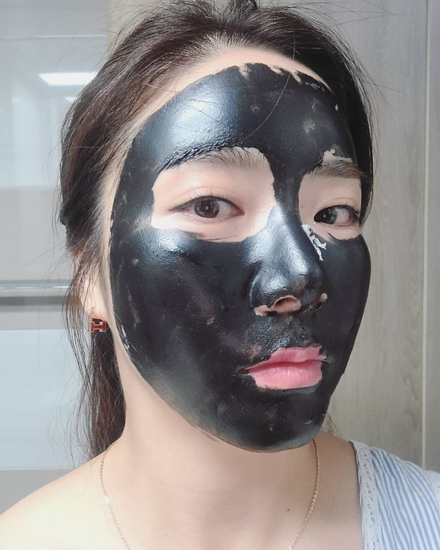 리커버리 머드 필오프 마스크 리뷰 사진