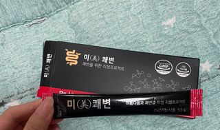 새롬바이오 리생 [미쾌변] 차전자피 식이섬유 건강기능식품 3팩 — 5점을 준 리뷰어가 2021년 6월 올린 사용 사진