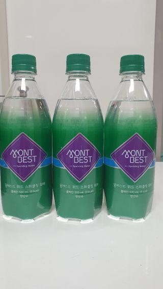 몽베스트 Montbest with Sparkling water Plain 20병 — 5점을 준 리뷰어가 2021년 11월 올린 사용 사진