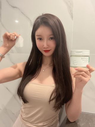 디에이브 더마-테카 바이옴 카밍패드 60매 — 5점을 준 리뷰어가 2023년 3월 올린 사용 사진