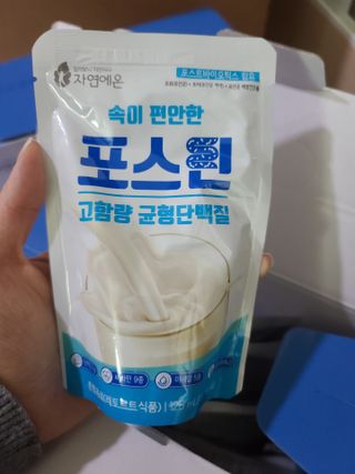 자연에온 마시는 프로틴 고함량 균형단백질 음료 포스틴 125ml 10개입 1BOX — 5점을 준 리뷰어가 2021년 5월 올린 사용 사진