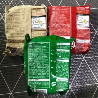 [풀무원] 자연은맛있다 정면, 백면, 홍면  세트 — 5점을 준 리뷰어가 2021년 4월 올린 사용 사진