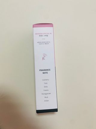 씨유아르보 섬유향수 10종 드레스퍼퓸 — 5점을 준 리뷰어가 2021년 2월 올린 사용 사진