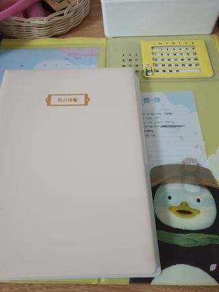 리훈 회사생활 1년용 만년형 — 5점을 준 리뷰어가 2021년 4월 올린 사용 사진