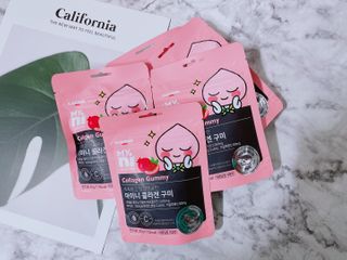 일동제약 마이니 마이니 늘씬날씬 콜라겐 세트 — 5점을 준 리뷰어가 2021년 2월 올린 사용 사진