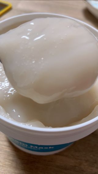 약손명가코스메틱 에오스보떼 뉴트리브 크림 마스크 솔트 500ml — 5점을 준 리뷰어가 2022년 1월 올린 사용 사진
