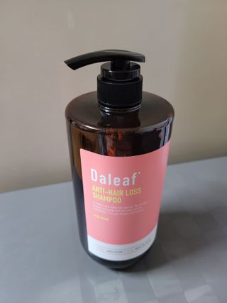 달리프 진저 베러 퍼퓸 탈모 완화 샴푸 1000ml 향 3종 — 5점을 준 리뷰어가 2021년 1월 올린 사용 사진